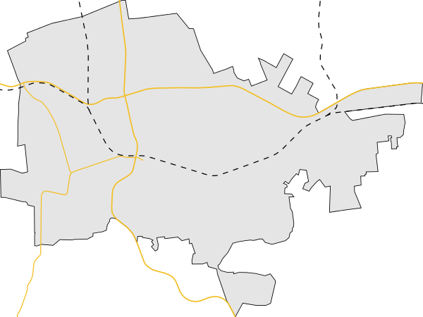 Kaposvár térképe